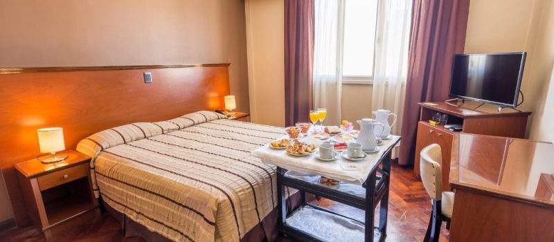 Desayunar Cama Hotel 2 Dora Mar Del Plata Buenos Aires