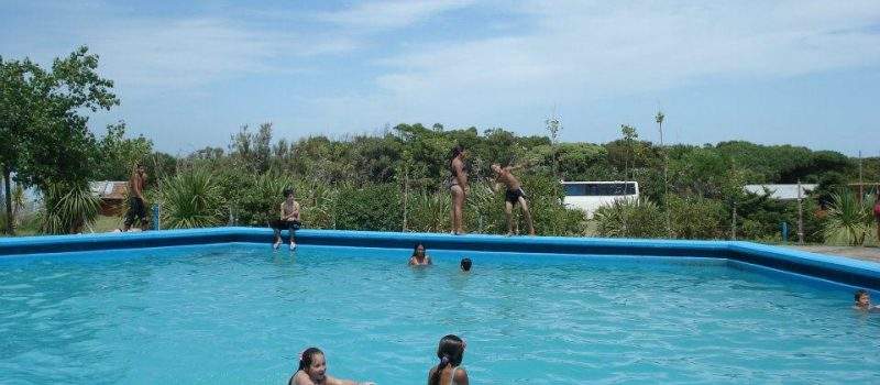 Piscina Camping Del Faro Mar Plata Buenos Aires