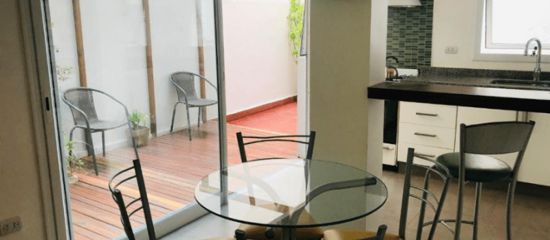 Alquiler de Departamento Sobre Av Colon Con Cochera, Parrila Y Patio en Mar del Plata Buenos Aires Argentina