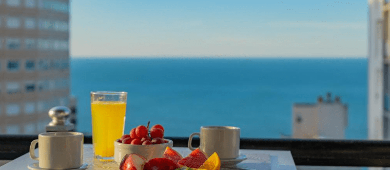 Alquiler de Departamento Varese Güemes Alta Gama Luxury 4/5 Pax Vista Mar en Mar del Plata Buenos Aires Argentina